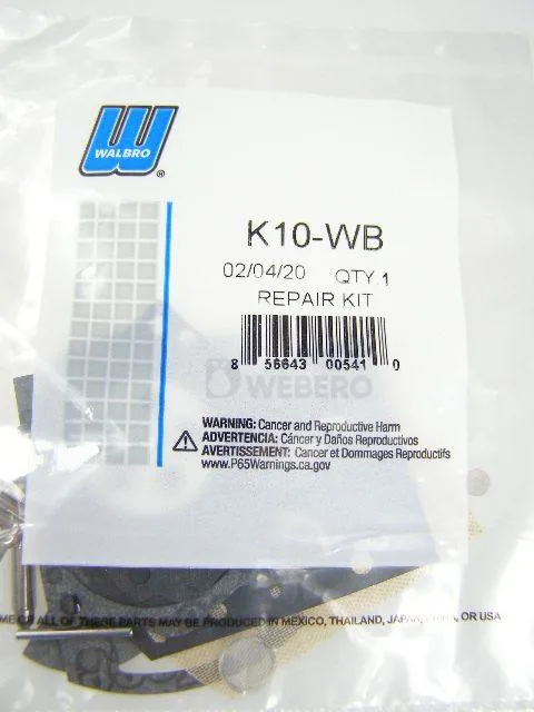 Zestaw naprawczy gaźnika WB-37 | K10-WB | WALBRO - obrazek 4