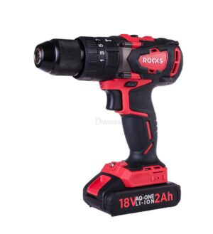 Wiertarko-Wkrętarka Udarowa, Bezszczotkowa, 18V AQ-ONE, 62 Nm, 2Ah, Kpl Z Ładowarką I 1 Baterią