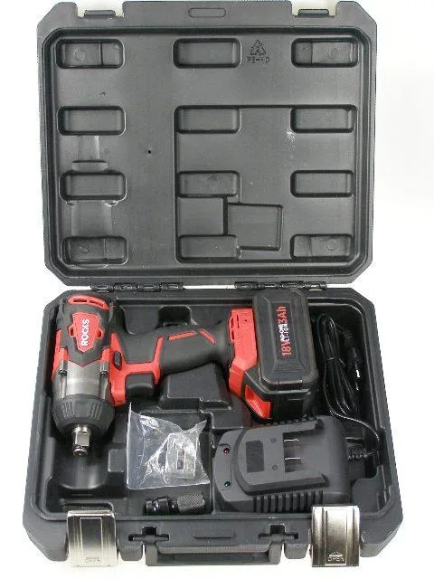 Akumulatorowy Klucz Udarowy 1/2" 350 Nm, Bezszczotkowy, 18V AQ-ONE, 3 Ah Kpl z ładowarką i 1 Baterią - obrazek 13