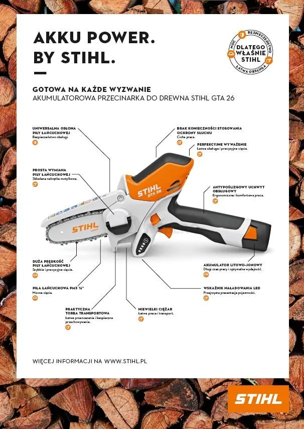 Przecinarka akumulatorowa GTA 26 | 2xAKU | STIHL - obrazek 5