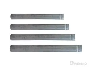 Rura dymna do piecyka Koza ø100-ø200 – produkcja polska