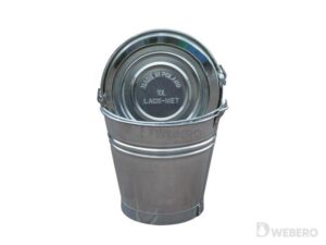 Wiadro Metalowe Ocynkowane – Made in Poland | 10L | 12L | 15L