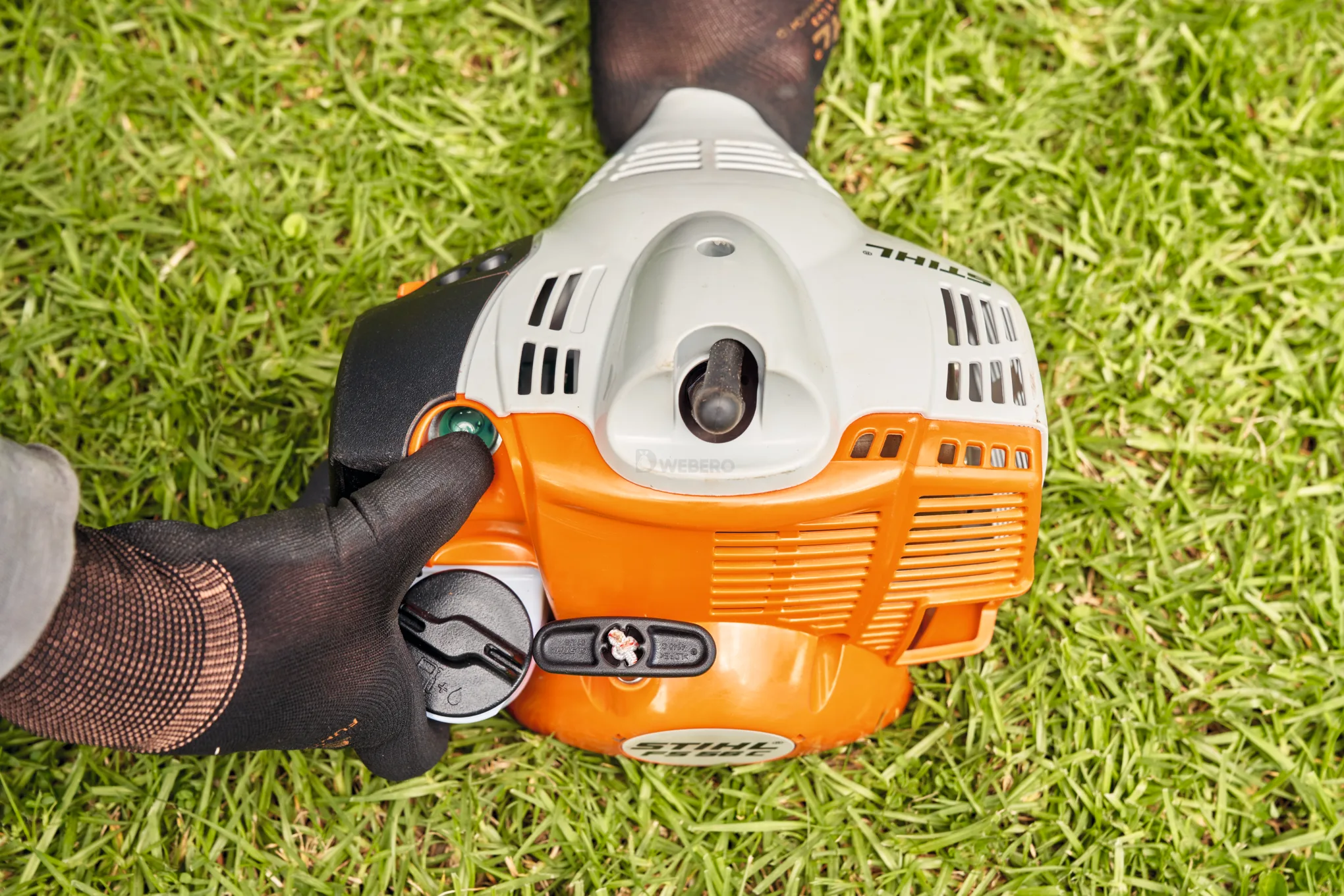 Pompka paliwa | primer | kołpak gaźnika | STIHL | 22 mm | 4226-121-2700 - obrazek 2