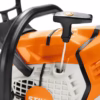 Zabawka pilarka STIHL MS500i (7) Zabawka pilarka STIHL MS500i. Widok rozrusznika, szarpaka.